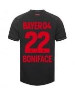 Bayer Leverkusen Victor Boniface #22 Domácí Dres 2023-24 Krátký Rukáv